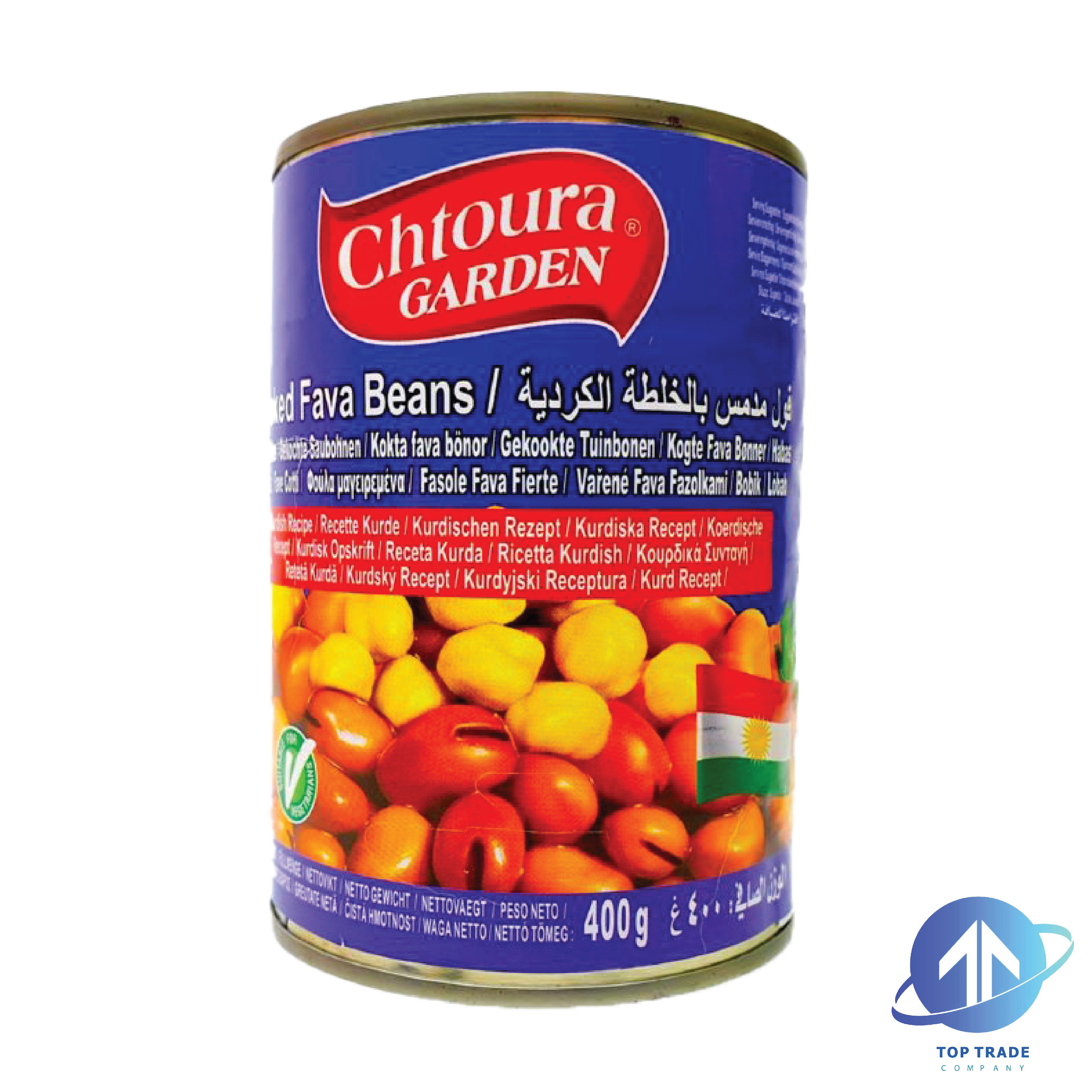 Chtoura Garden Fava Beans Kurde 400gr